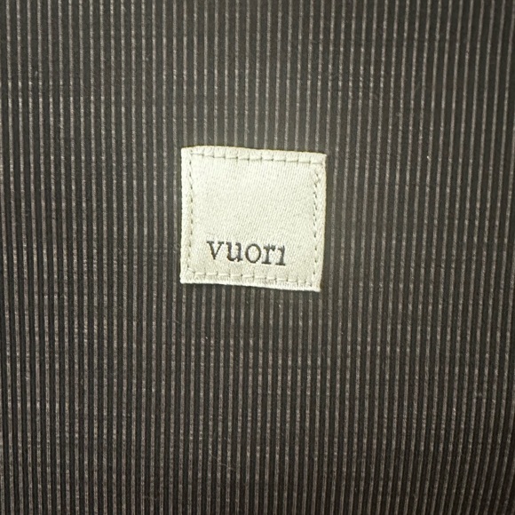 Vuori Lux Rib Studio Leggings HR 25” Quartz Heather Purple Sz Medium - Picture 4 of 8